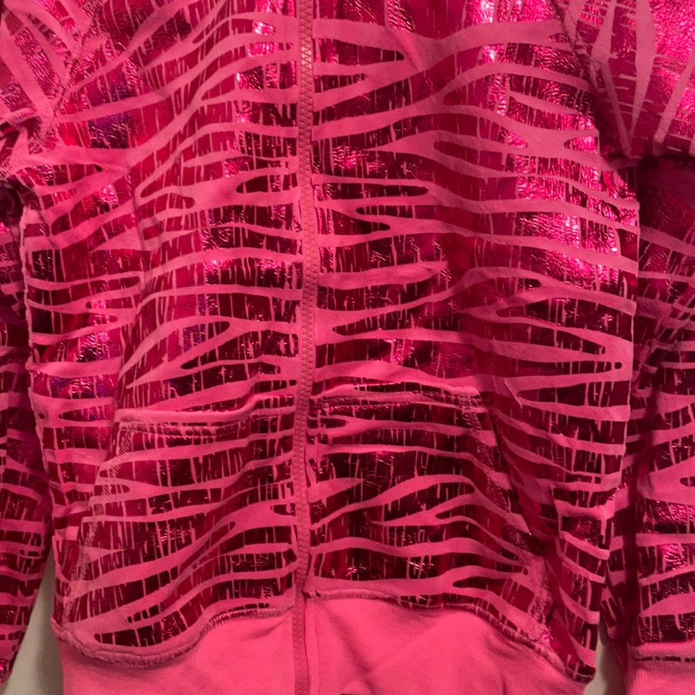NWT SHINY HOODIE